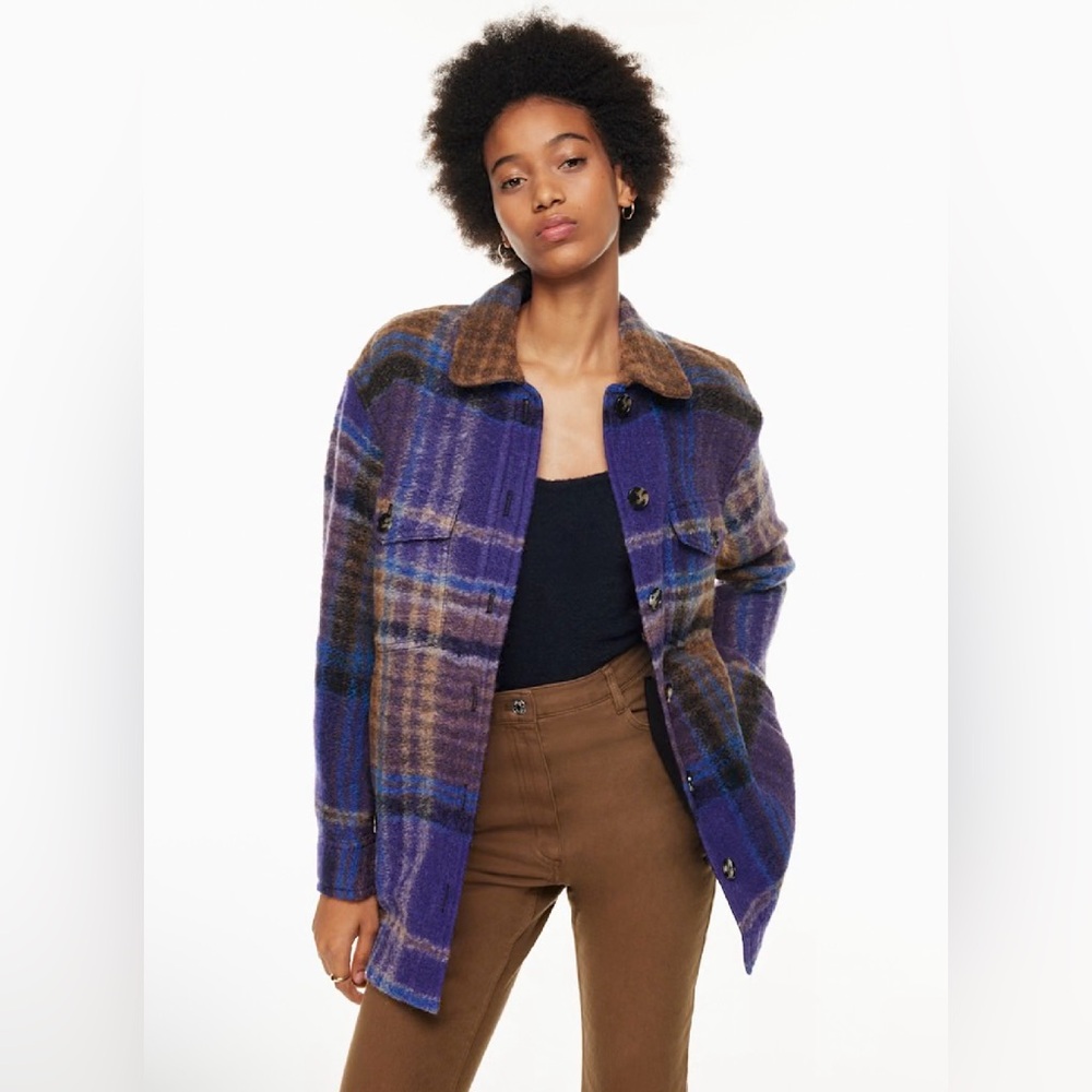Aritzia Wilfred Free The Ganna Utility Shirt Jacket